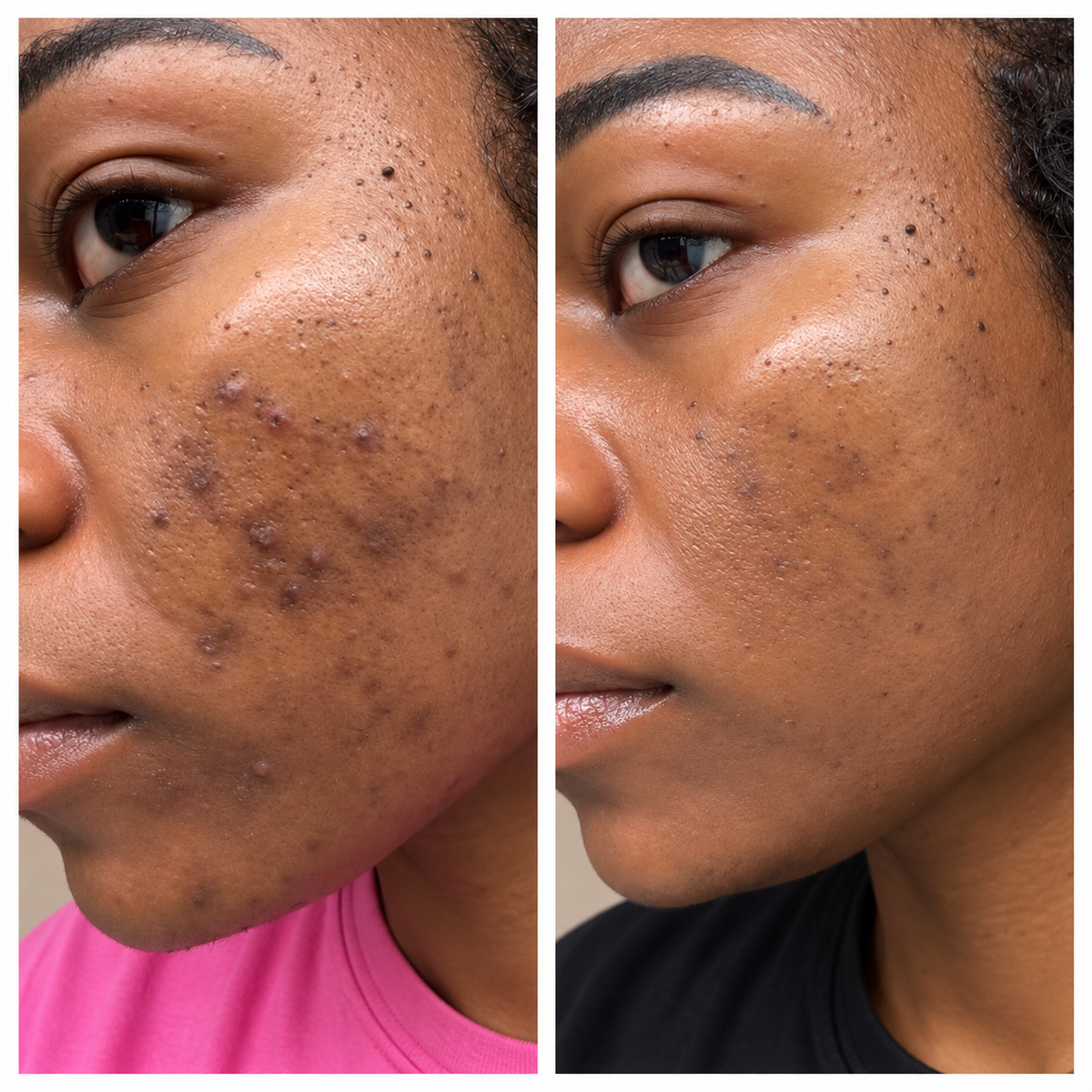 NUVERQA 10% Niacinamide Serum bottle with its dropper on a pale beige surface